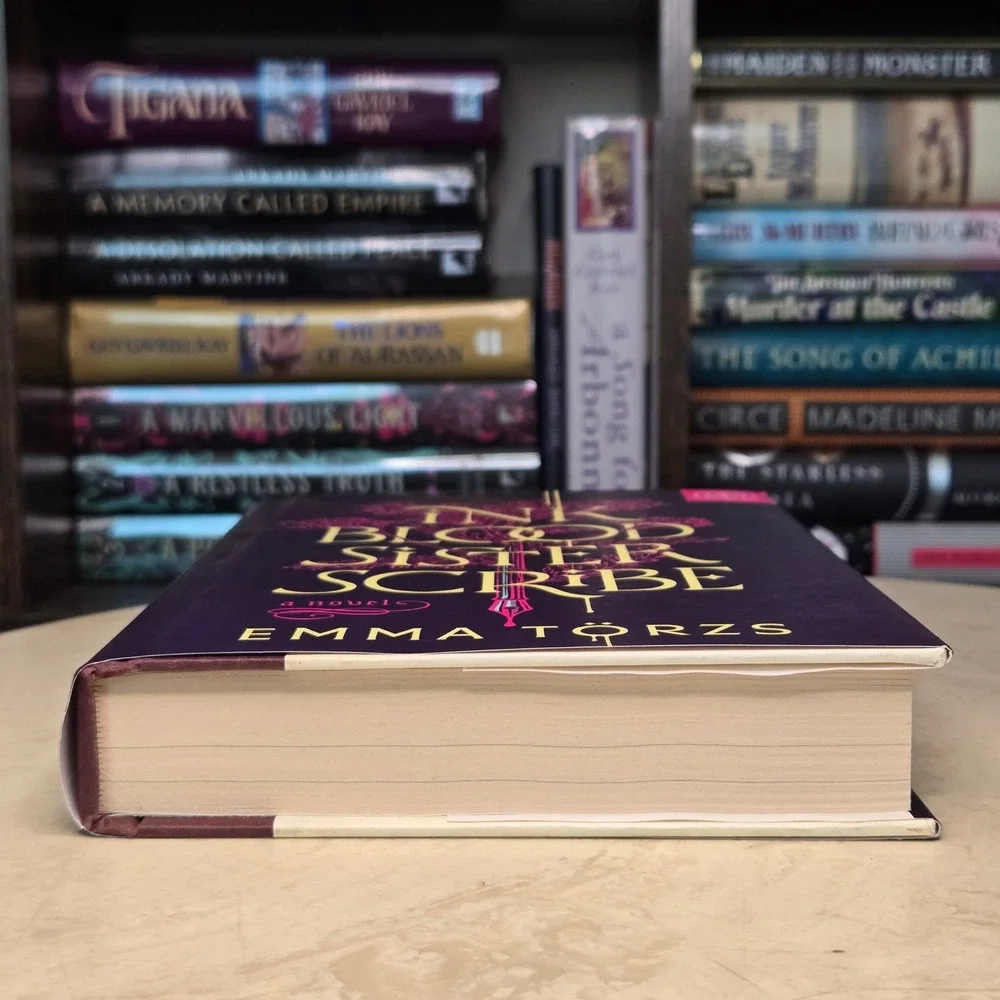 Ink Blood Sister Scribe by Emma Torzs Book of the Month Fantasy